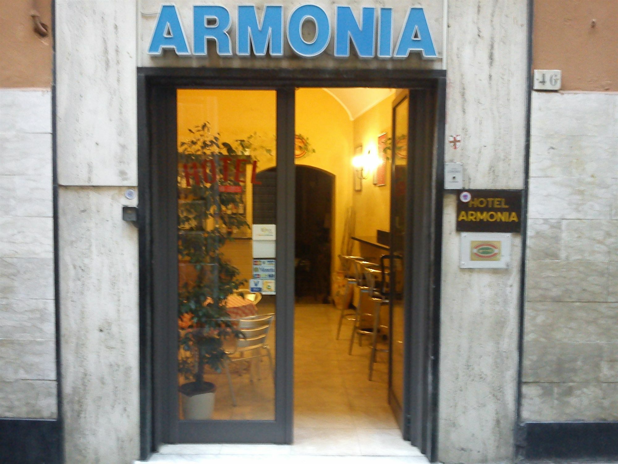 Hotel Armonia Генуя Экстерьер фото